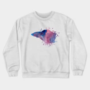 Siamese fighting fish "Betta splendens" Crewneck Sweatshirt